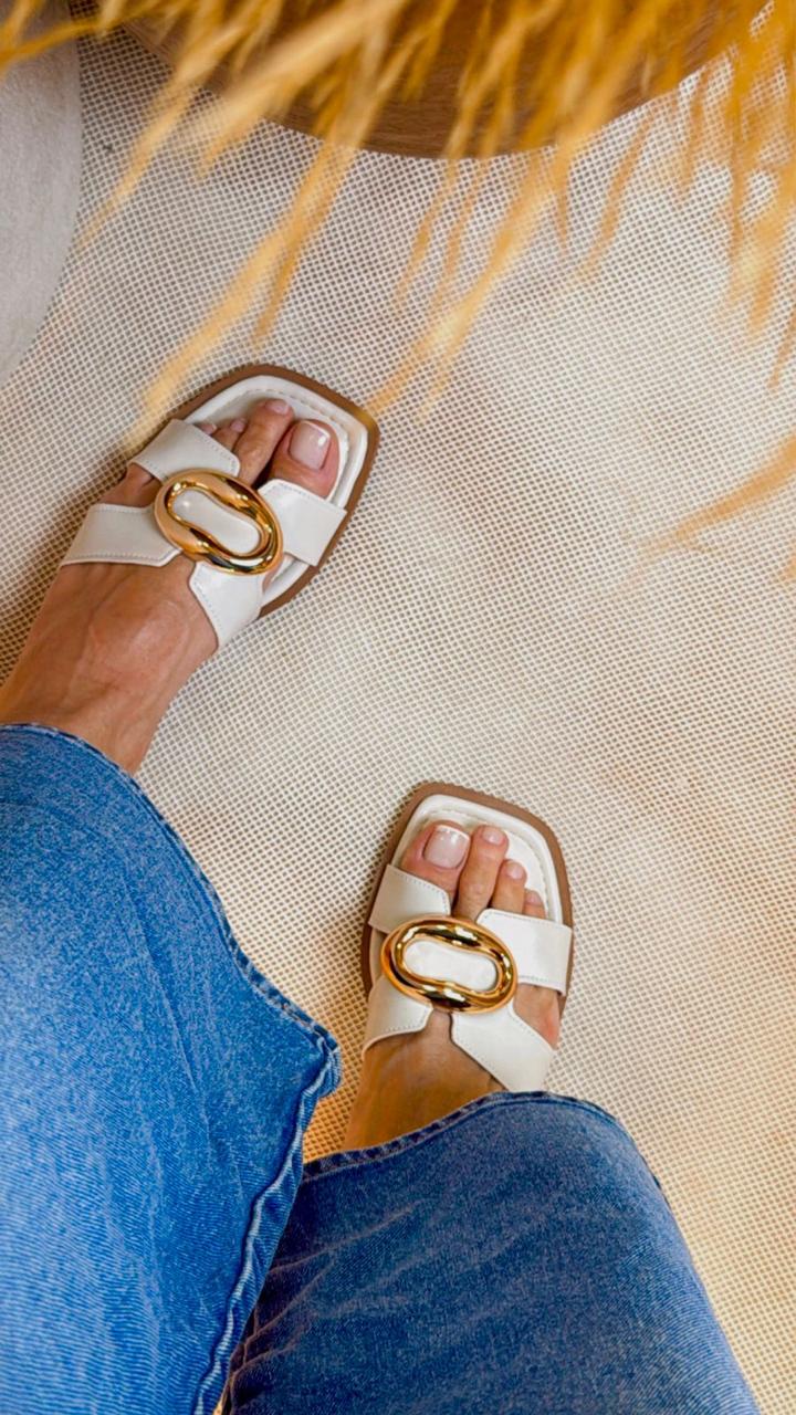 Rasteira H Off White