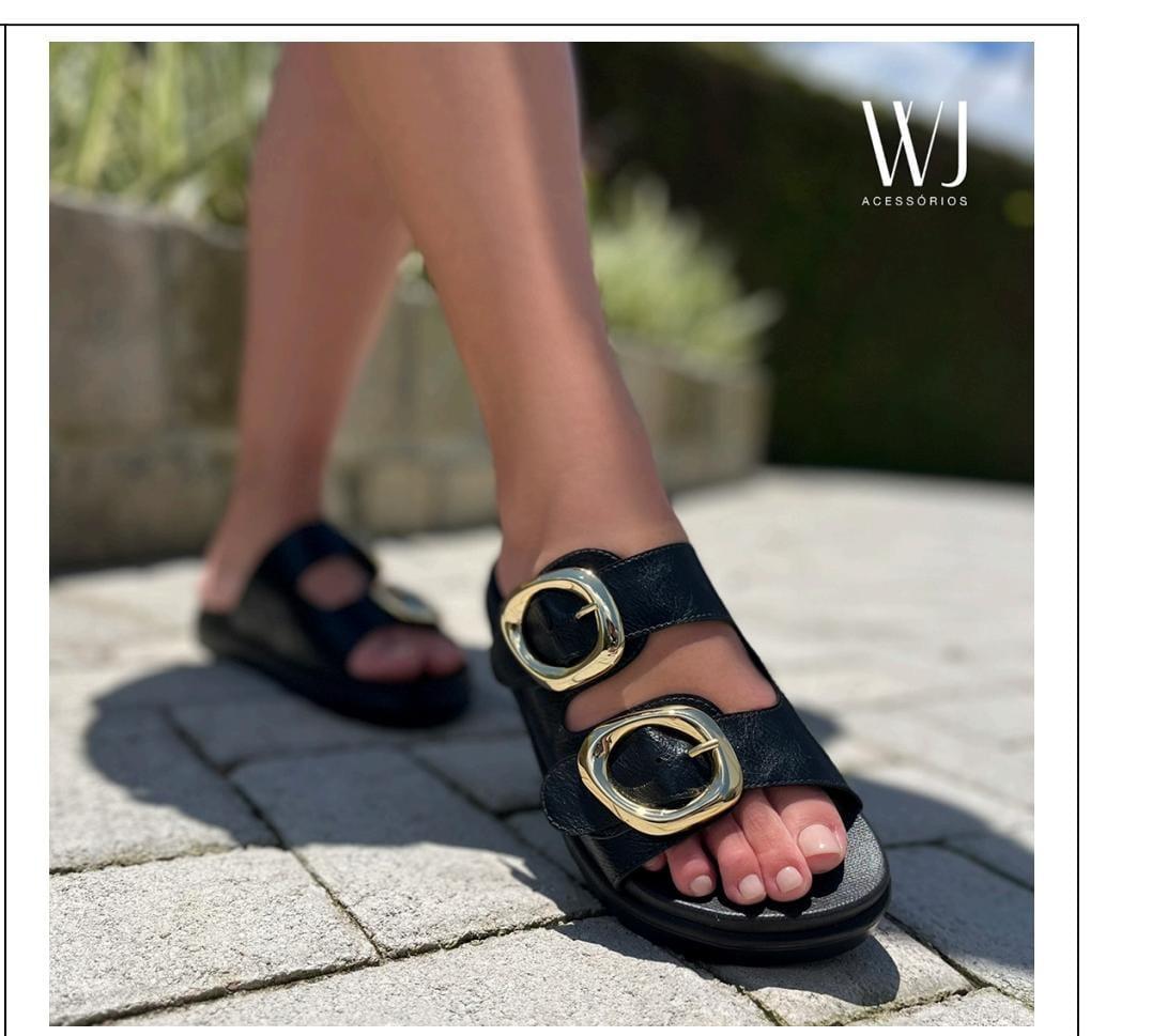 Papete Wj Preta Fivela